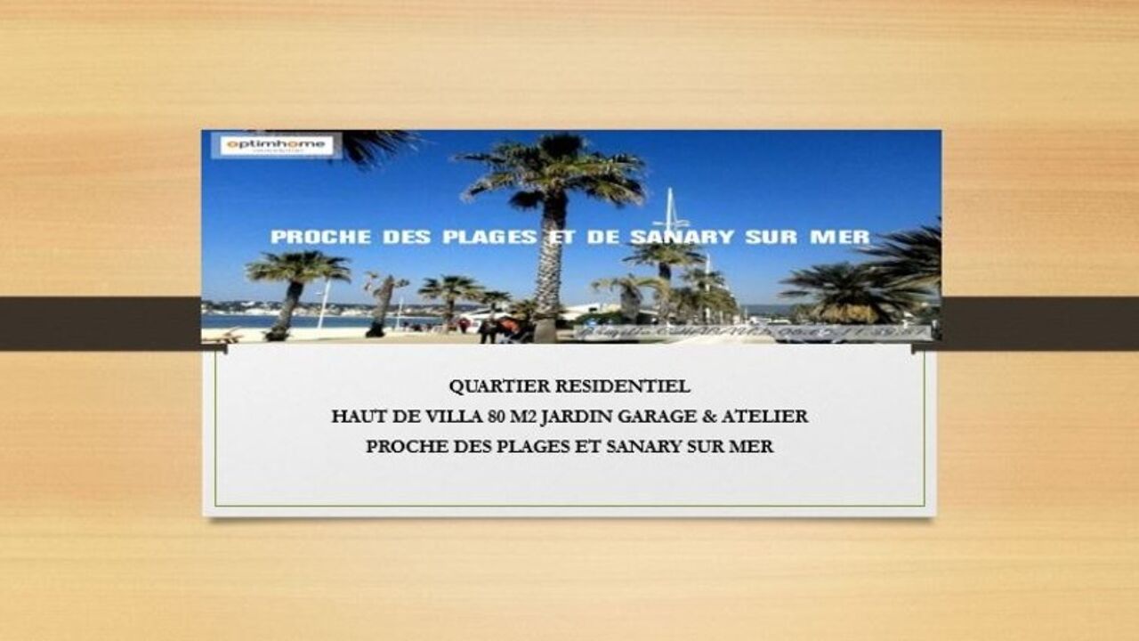 maison 4 pièces 80 m2 à vendre à Six-Fours-les-Plages (83140)