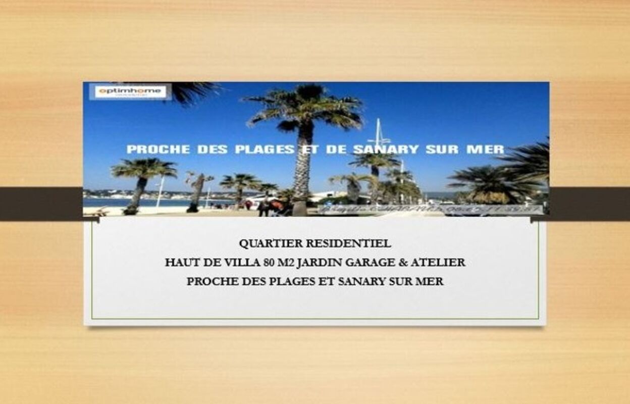 maison 4 pièces 80 m2 à vendre à Six-Fours-les-Plages (83140)