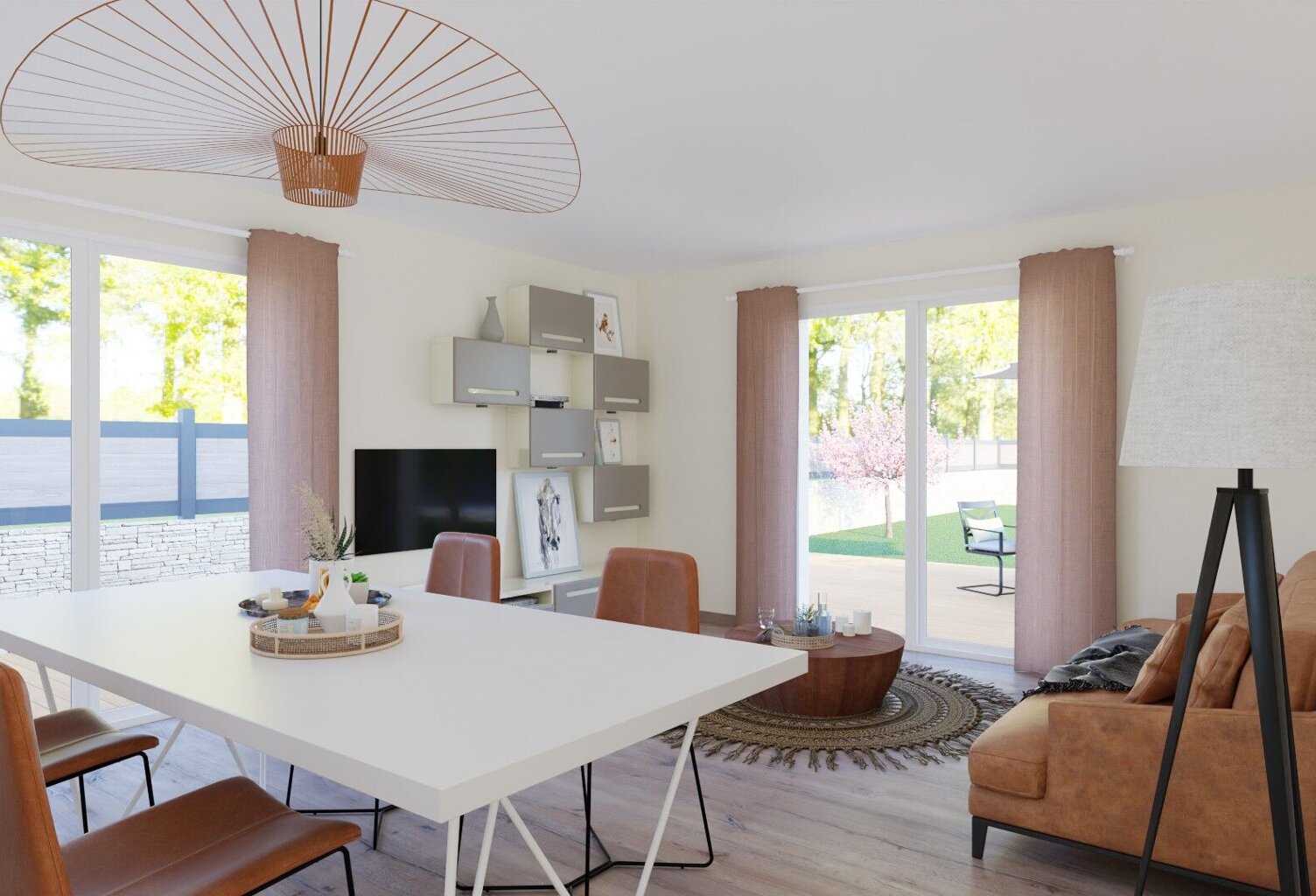 Maison neuve RE2020 au cœur de St-Bonnet-le-Château sur terrain viabilisé, proche de Saint Etienne — photo 1