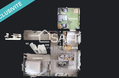 appartement 2 pièces 40 m2 à vendre à Villeurbanne (69100)