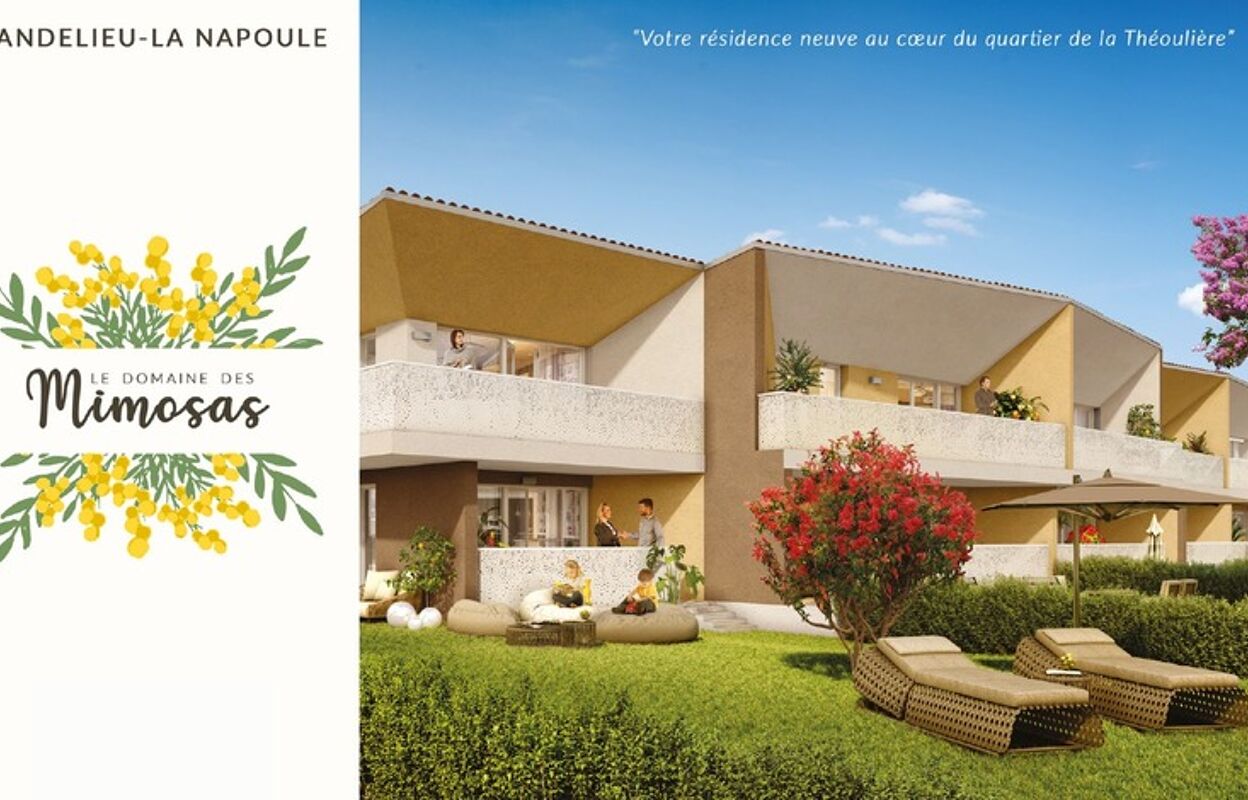 appartement 3 pièces 63 m2 à vendre à Mandelieu-la-Napoule (06210)