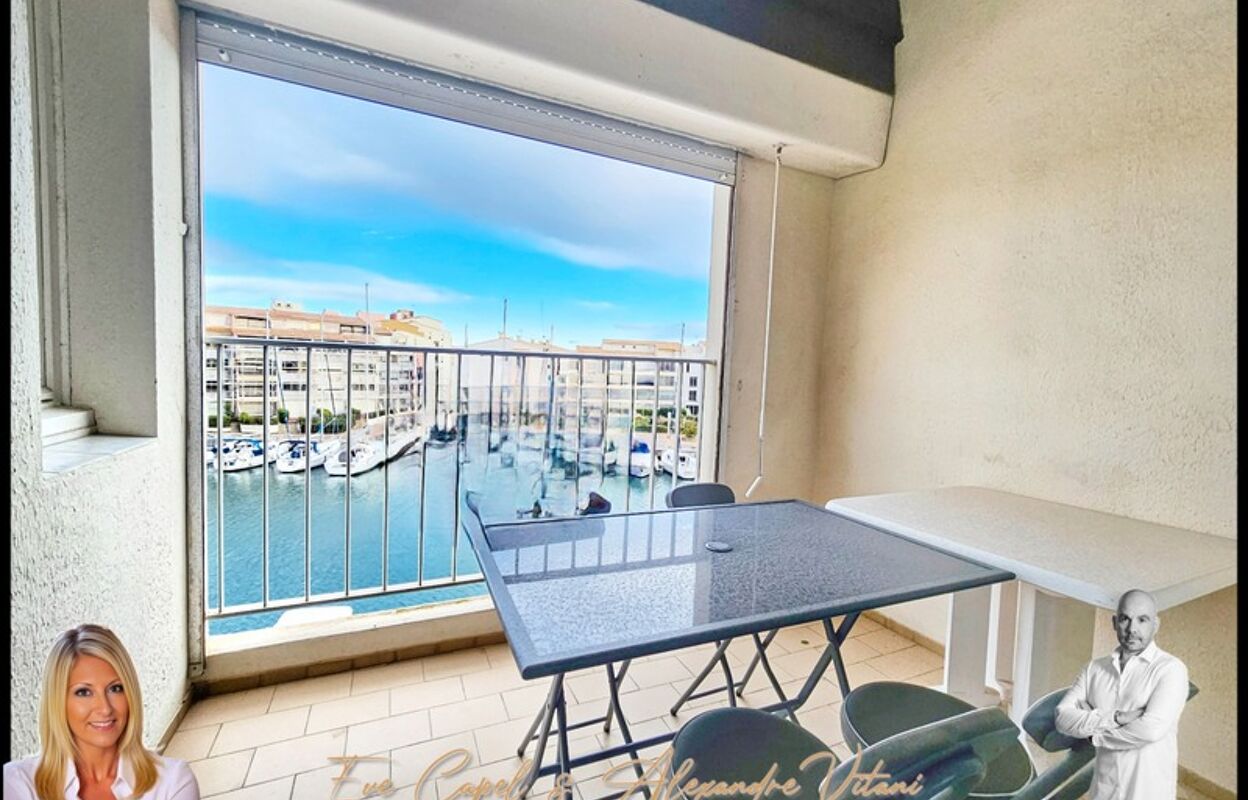 appartement 3 pièces 44 m2 à vendre à Cap d'Agde (34300)