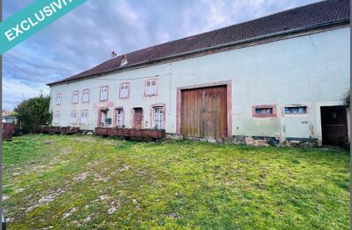 vente maison 49 000 € à proximité de Garrebourg (57820)