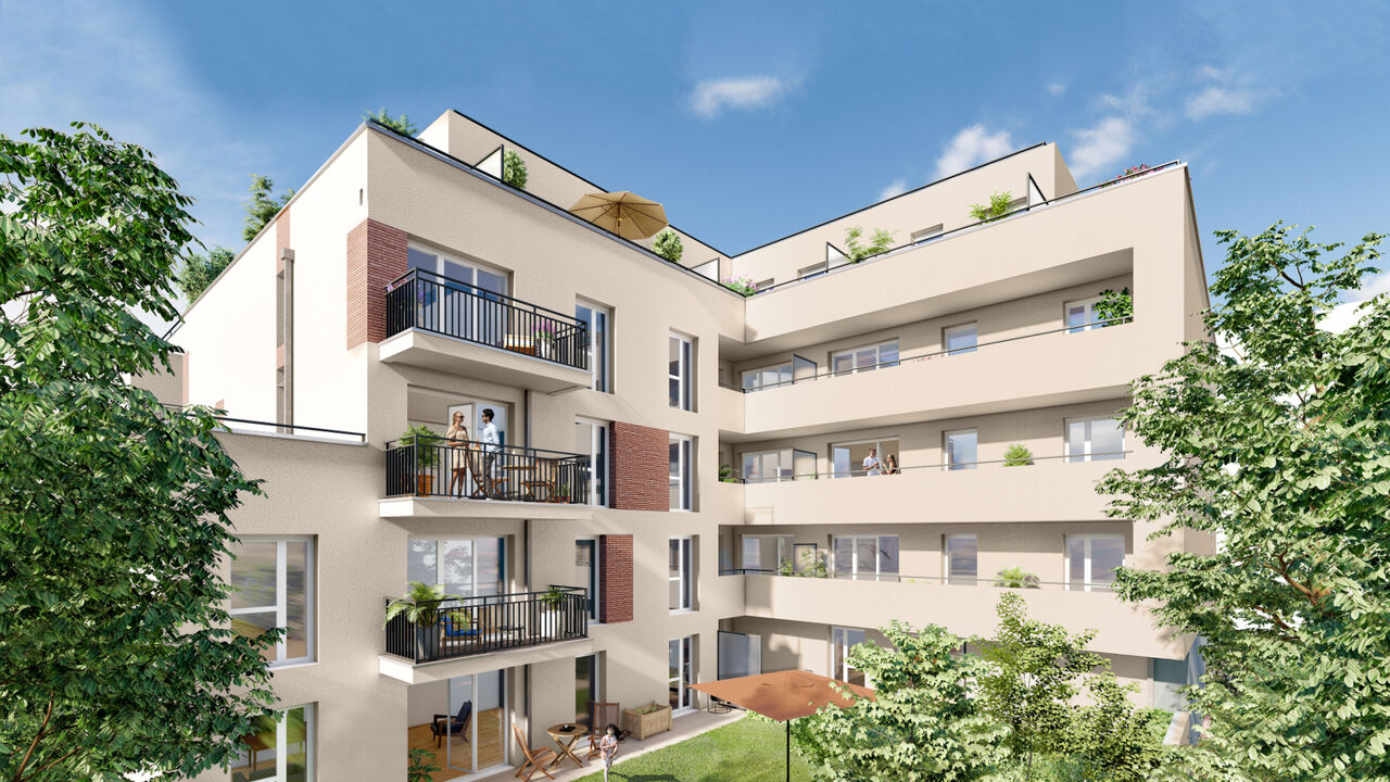 appartement neuf T2 pièces 41 m2 à vendre à Eaubonne (95600)