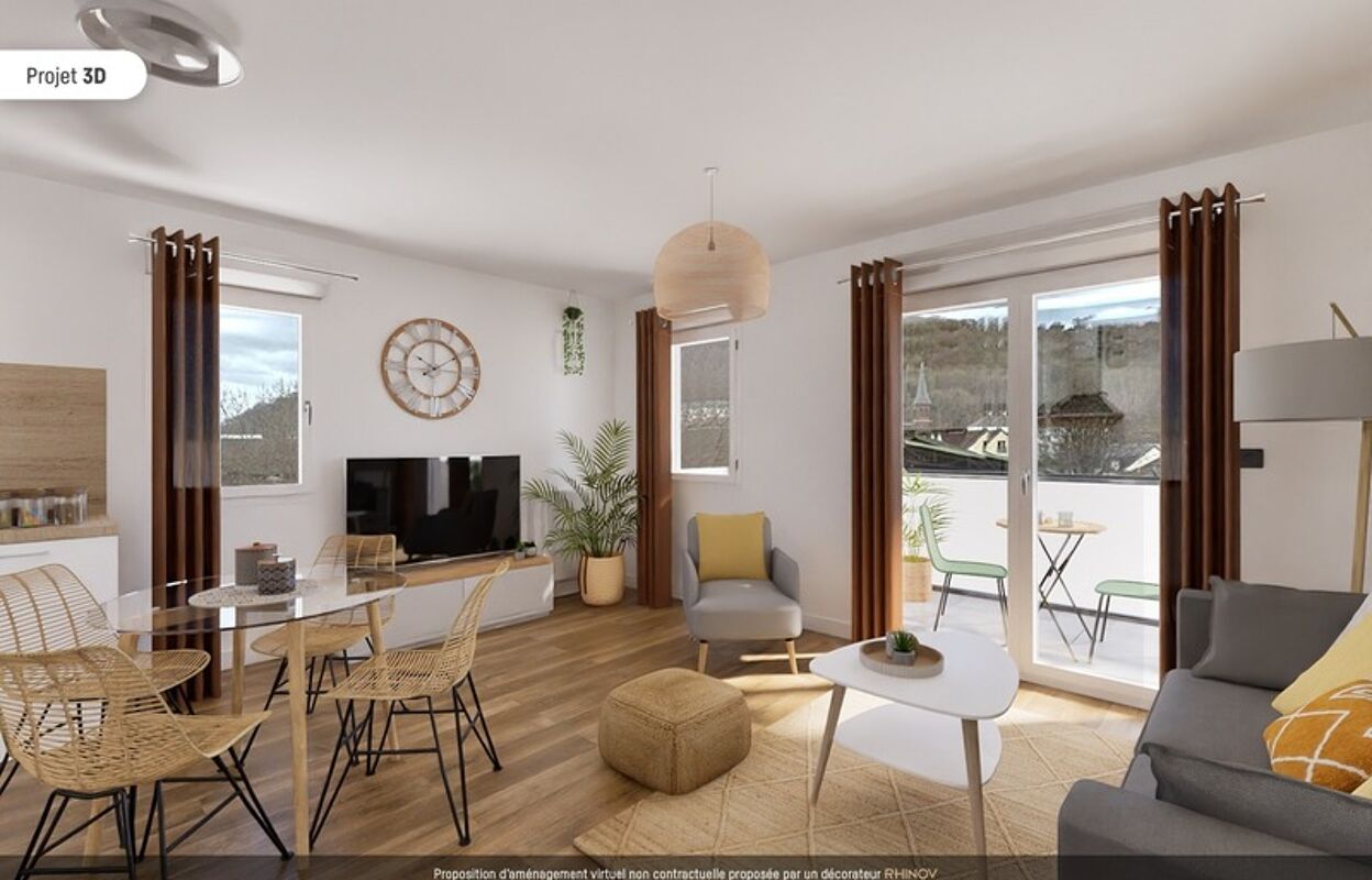 appartement 3 pièces 58 m2 à vendre à Val-de-la-Haye (76380)