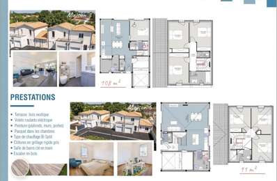 maison 107 m2 à construire à Villenave-d'Ornon (33140)