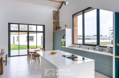 Jolie grange rénovée, 3 chambres. — photo du bien