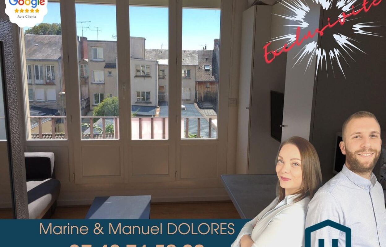 appartement 1 pièces 12 m2 à vendre à Châteauroux (36000)