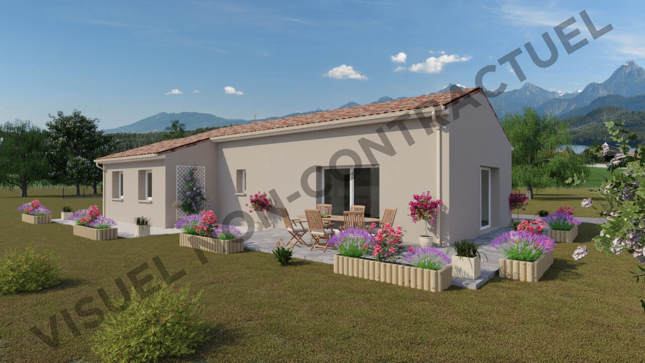 maison 80 m2 à construire à Beaumont-Lès-Valence (26760)