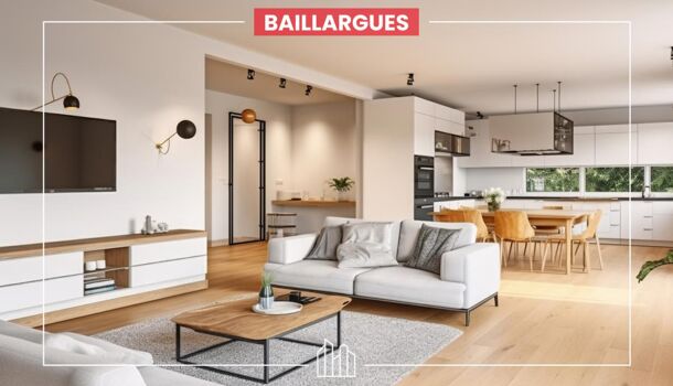 Appartement 3 pièces  à vendre Baillargues 34670