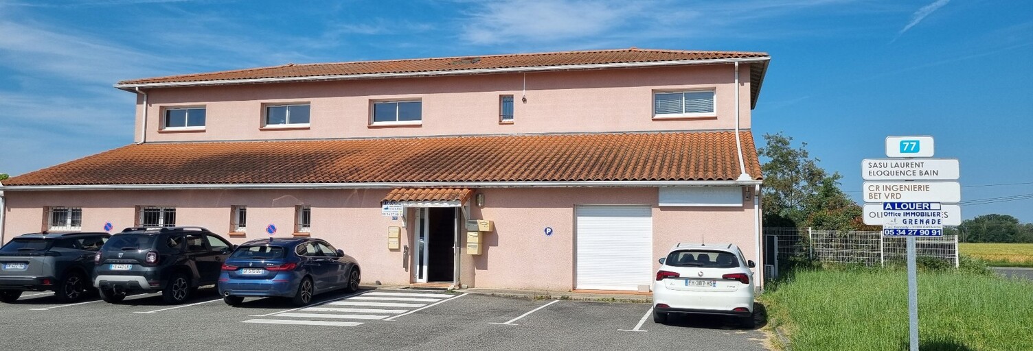 Bureau 2 Pièces 42 m² à louer à Grenade (31330)