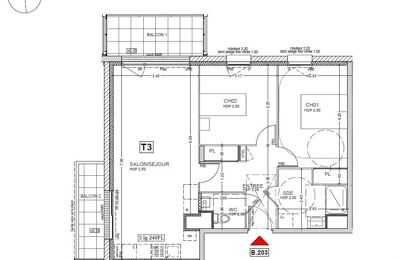 vente appartement 269 000 € à proximité de Bréal-sous-Montfort (35310)