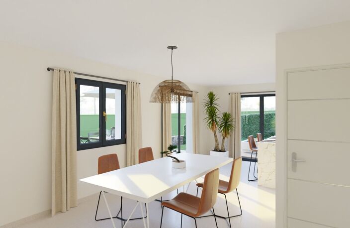 Maison neuve 3 chambres à BEAUZAC, sur un terrain viabilisé de 502m², à 35min de Saint Etienne, et 25min de Firminy, en Haute-Loire. — photo 4