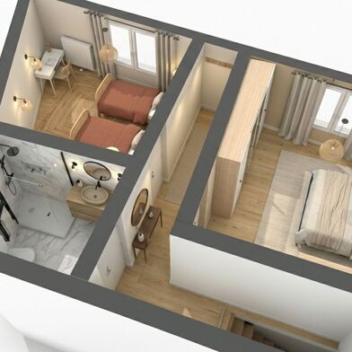 Maison 3 pièces 85000 €