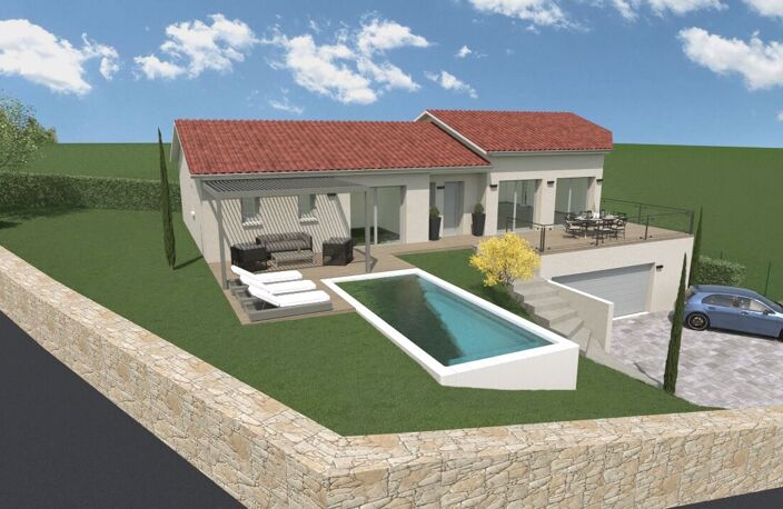 Maison neuve HAUT DE GAMME 3 chambres sur un joli terrain à Saint Bonnet Le Château. — photo 3