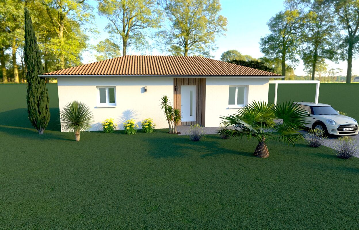 maison 85 m2 à construire à Magescq (40140)