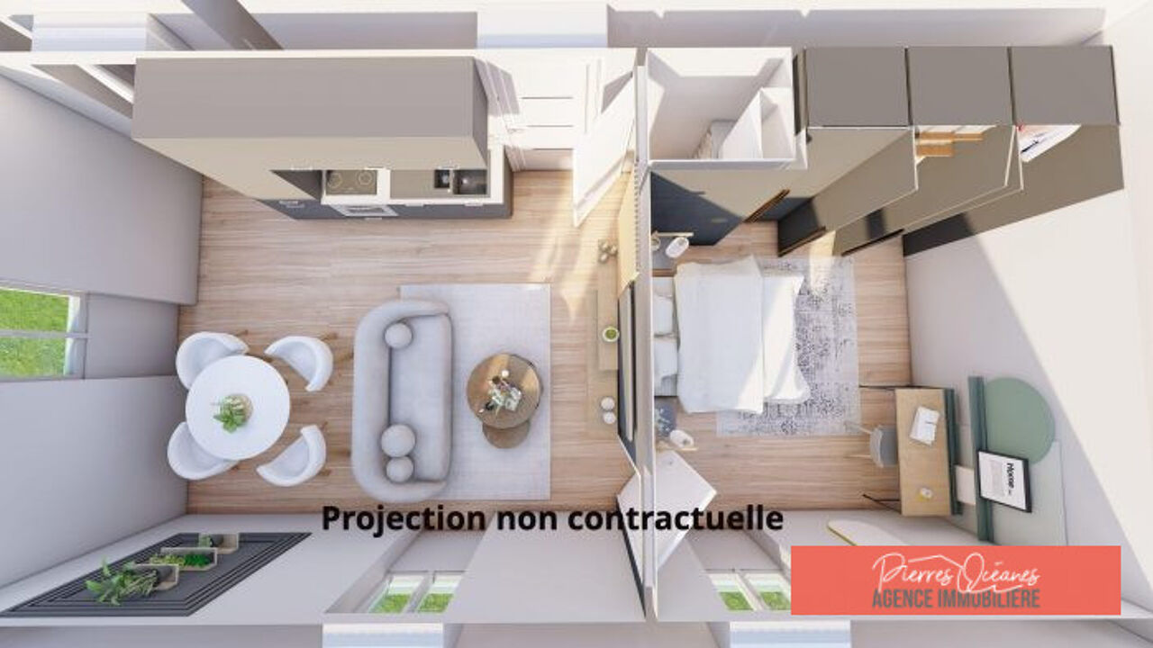 appartement 2 pièces 33 m2 à vendre à Saint-Martin-de-Seignanx (40390)