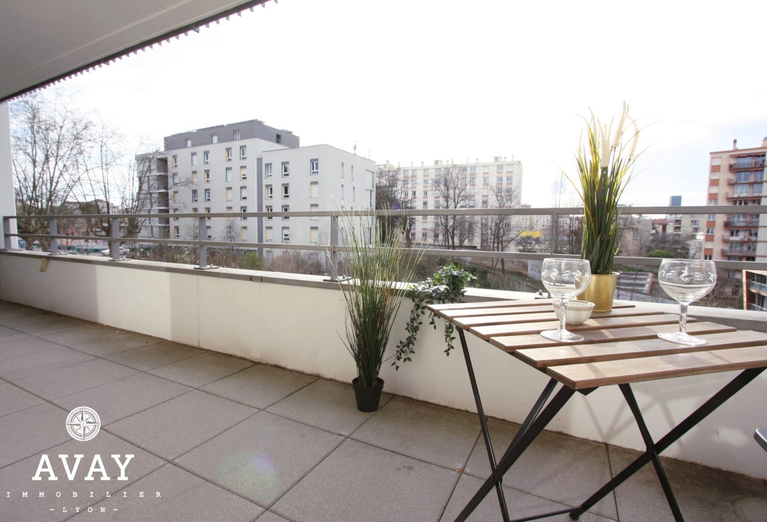 Charmant T2 grande terrasse vue dégagée — photo 1