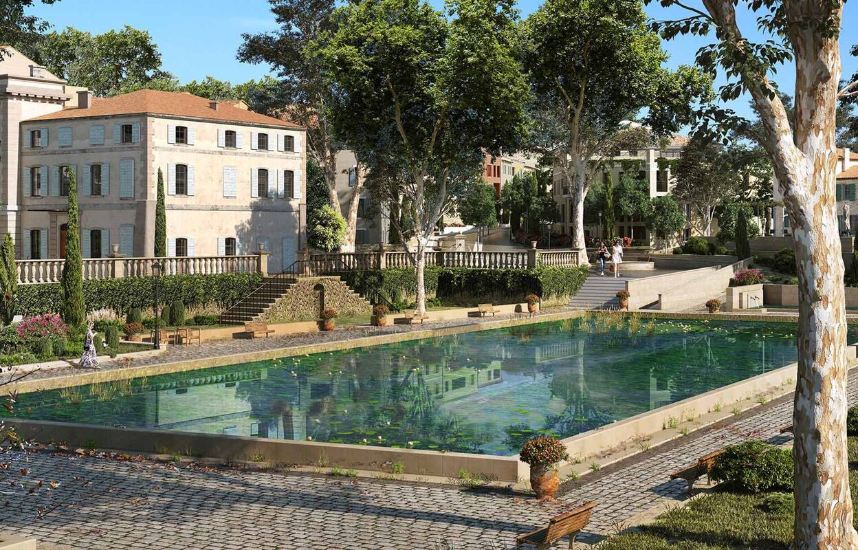 appartement neuf T2, T3, T4, T5 pièces 46 à 118 m2 à vendre à Aix-en-Provence (13090)