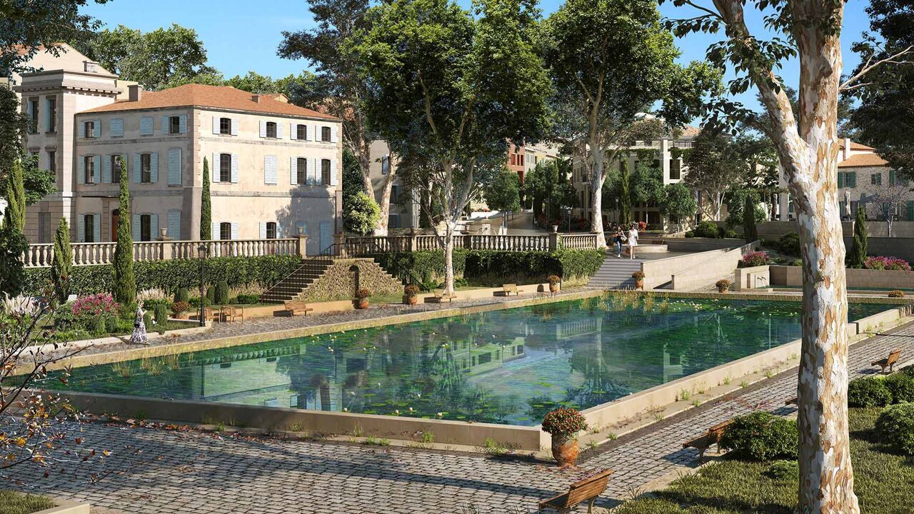 appartement neuf T2, T3, T4, T5 pièces 42 à 118 m2 à vendre à Aix-en-Provence (13090)