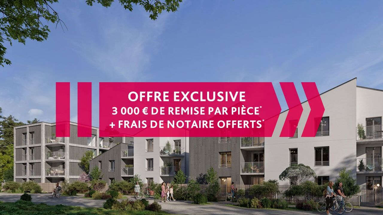 appartement neuf T2, T3, T4 pièces 38 à 74 m2 à vendre à Saint-Malo (35400)