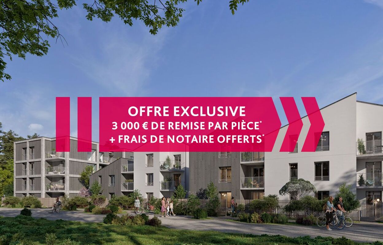 appartement neuf T2, T3, T4 pièces 38 à 74 m2 à vendre à Saint-Malo (35400)