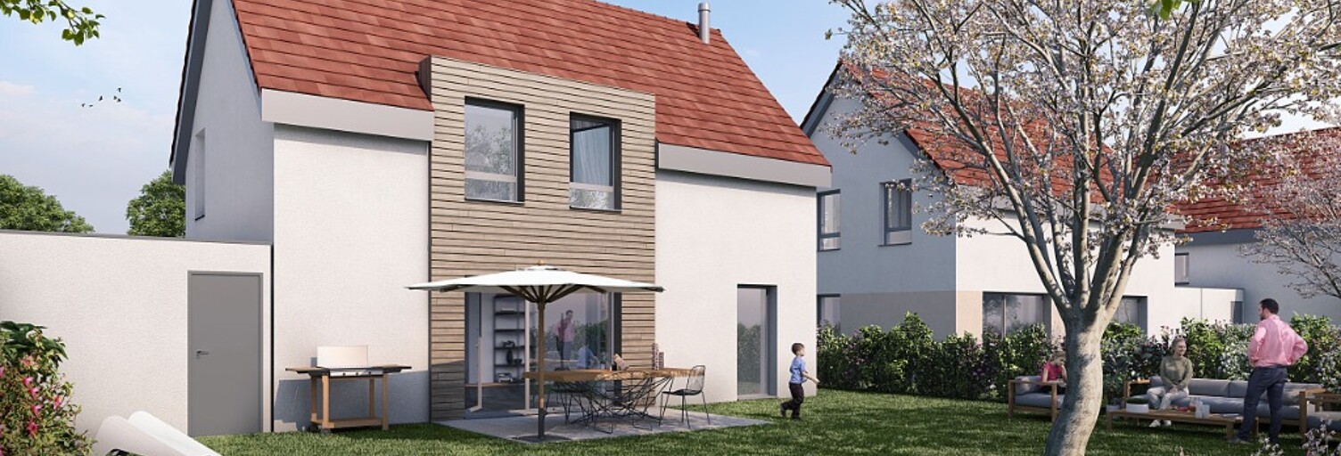Maison neuf T4 Pièce 88 à 100 m² à vendre à Wittenheim (68270)