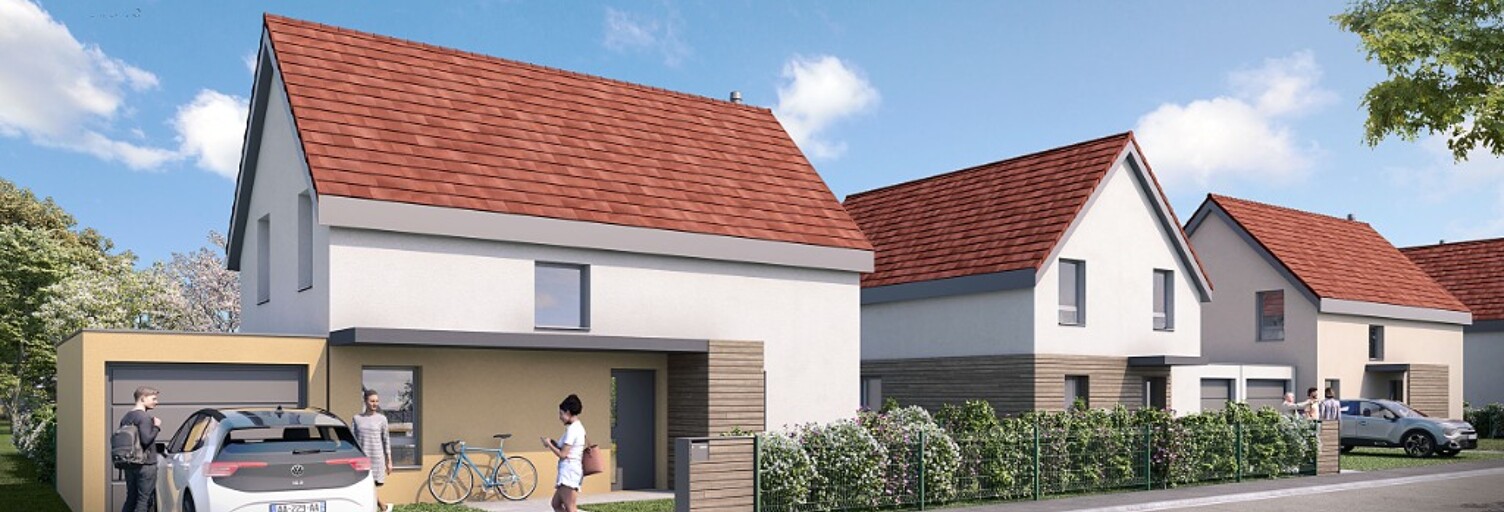 Maison neuf T4 Pièce 88 à 100 m² à vendre à Kingersheim (68260)