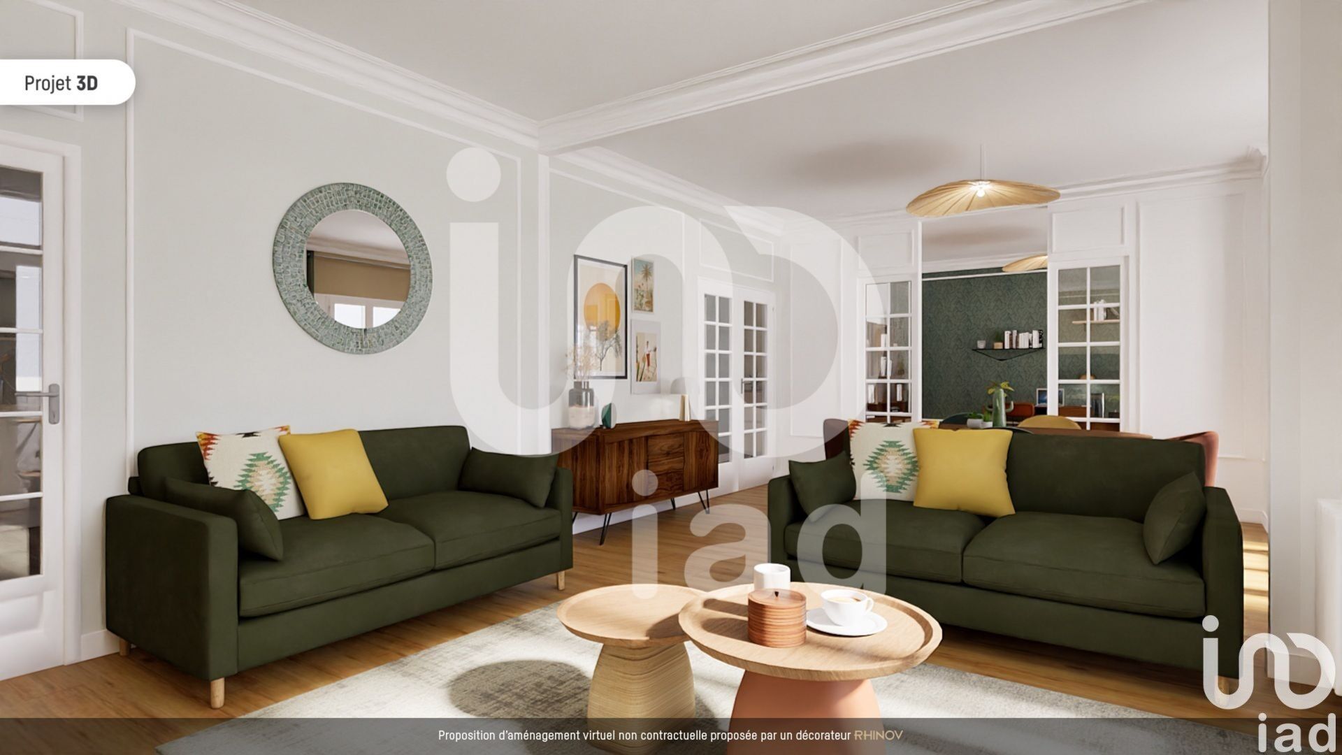 Appartement a louer paris-12e-arrondissement - 3 pièce(s) - 95 m2 - Surfyn