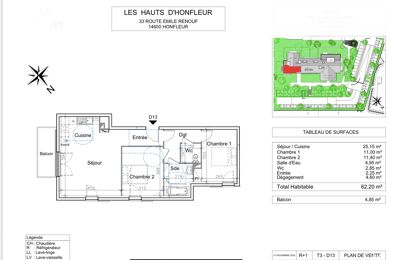 vente appartement 299 000 € à proximité de Benerville-sur-Mer (14910)