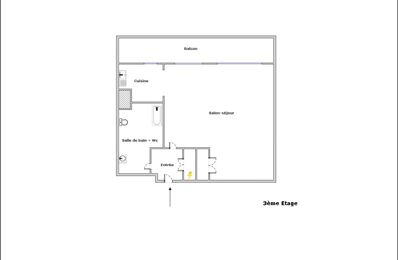 location appartement 640 € CC /mois à proximité de Saint-Fons (69190)