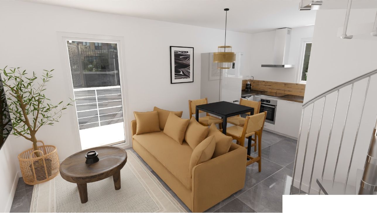 T3 À Vendre sur La Garde en Duplex avec terrasse et deux plac...