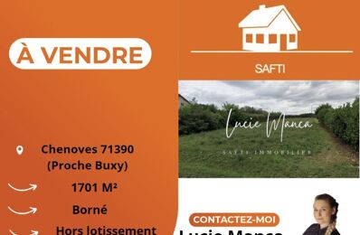 vente terrain 50 000 € à proximité de Jugy (71240)