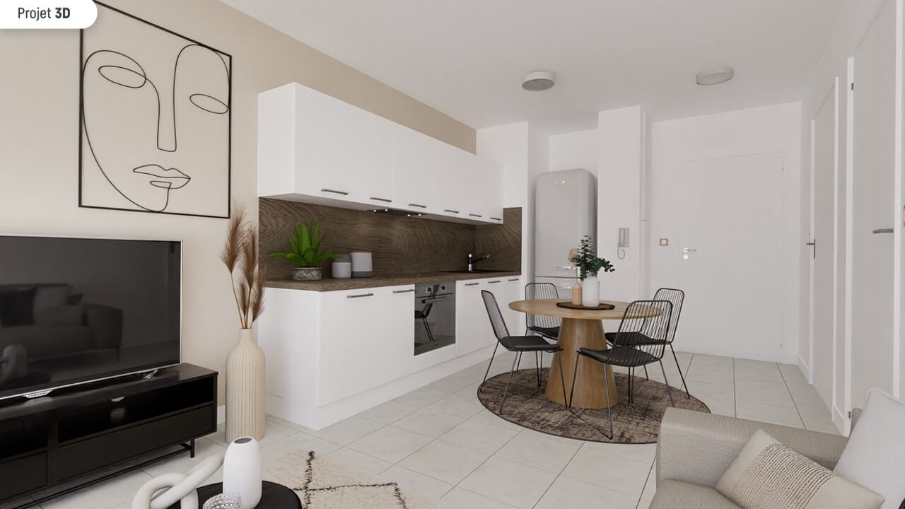 appartement 2 pièces 34 m2 à vendre à Marseille (13000)