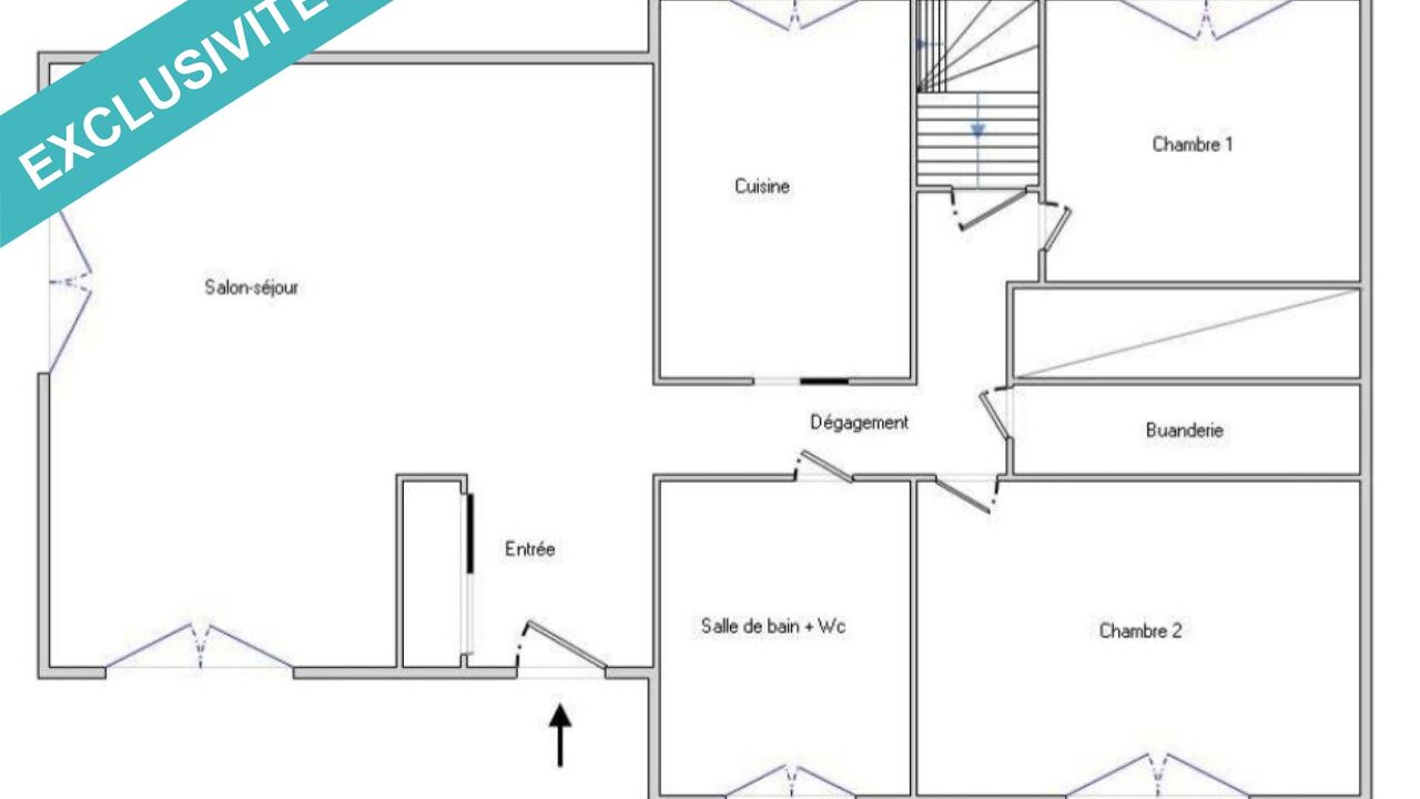 appartement 3 pièces 74 m2 à vendre à Vaulx-en-Velin (69120)