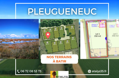 construire terrain 54 300 € à proximité de Pleugueneuc (35720)