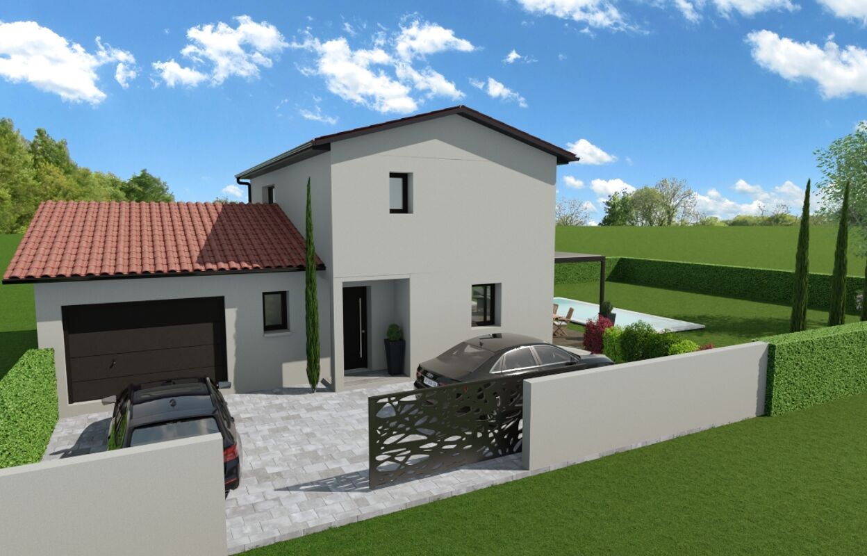 maison 90 m2 à construire à Solaize (69360)