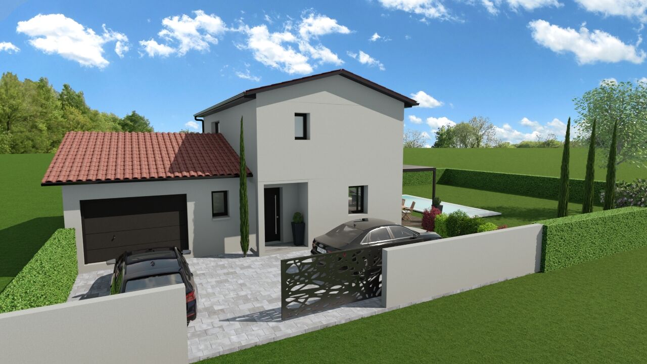 maison 90 m2 à construire à Solaize (69360)