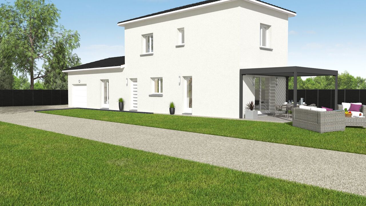 maison 92 m2 à construire à Saint-Vulbas (01150)