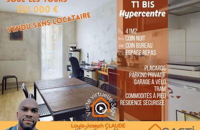 vente appartement 125 000 € à proximité de Chambray-Lès-Tours (37170)
