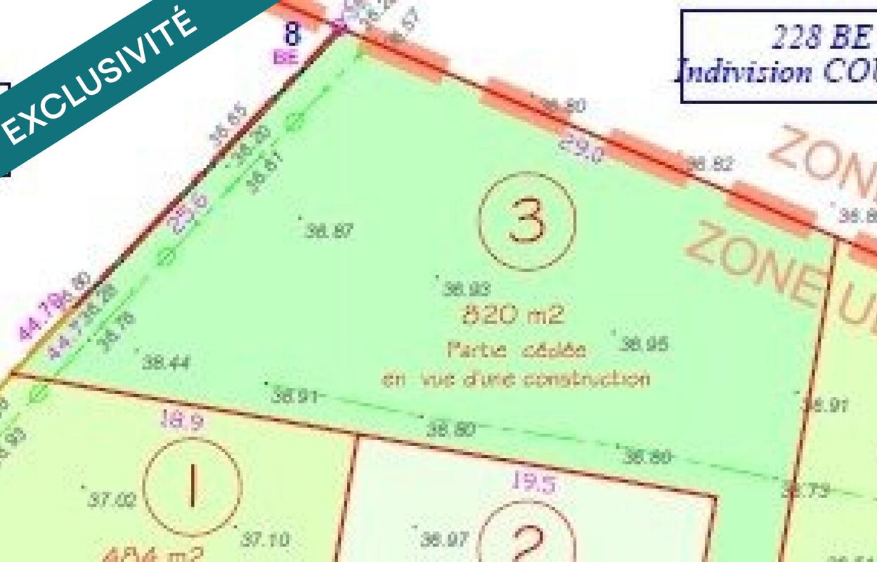 terrain  pièces 820 m2 à vendre à Talmont-Saint-Hilaire (85440)