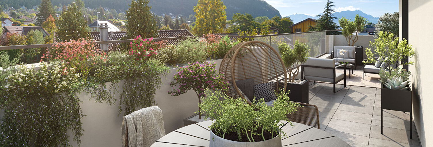 Appartement 2 Pièces 56 m² à vendre à Annecy (74940)