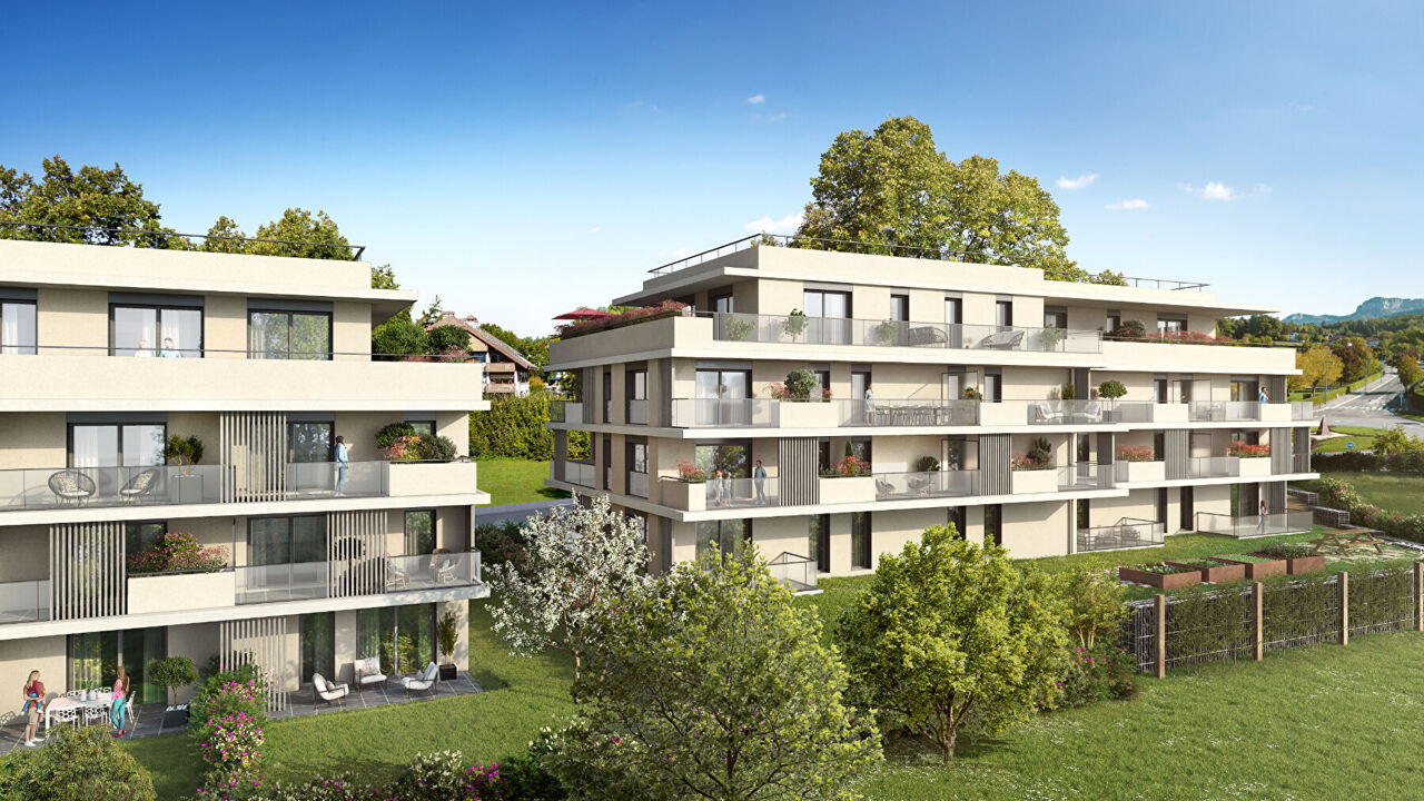 appartement 2 pièces 57 m2 à vendre à Annecy-le-Vieux (74940)