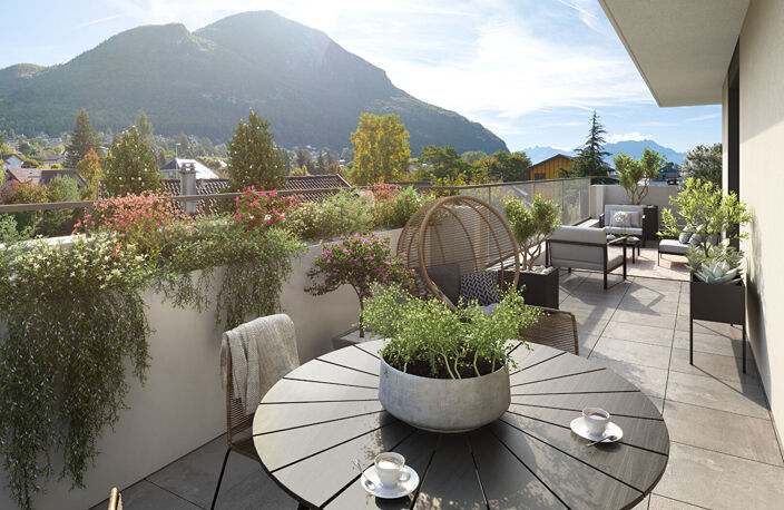 Appartement Annecy Le Vieux 5 pièce(s) 109.73 m2 — photo 2