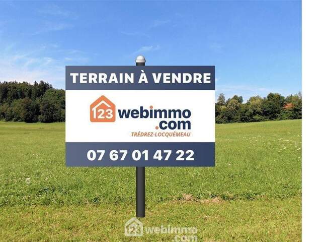 Terrain constructible - 3572m² - Trédrez-Locquémeau — photo du bien