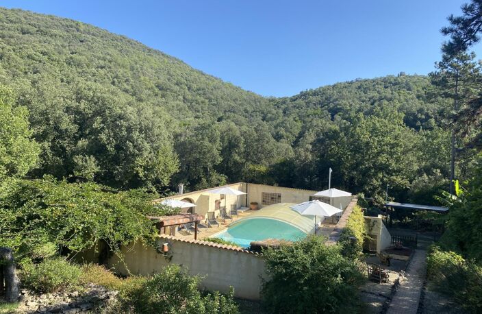 VENTE  PROPRIETÉ DE GITES ET CHAMBRES D’HOTES dans le GARD SECTEUR ANDUZE — photo 4