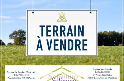 vente terrain 74 000 € à proximité de Montalieu-Vercieu (38390)