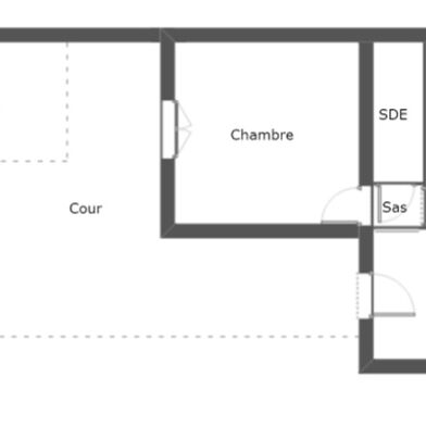 Appartement 3 pièces 42 m²