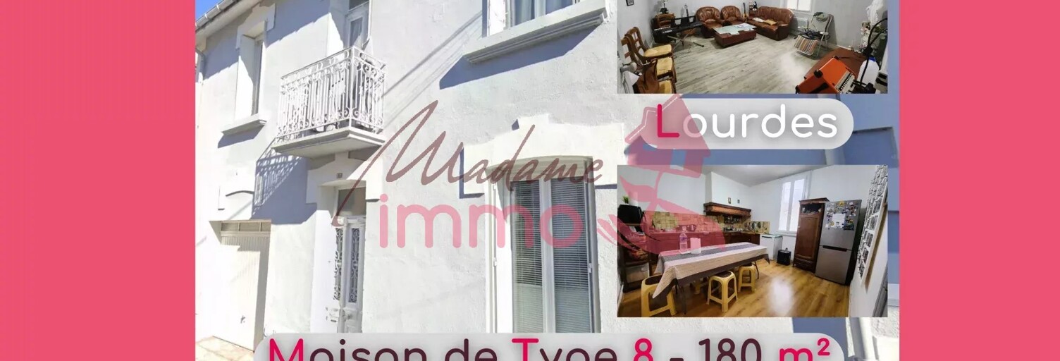 Maison 8 Pièces 152 m² à vendre à Lourdes (65100)