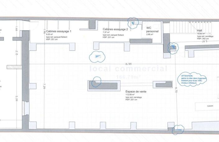 À vendre - locaux de 166 m² à Dax — photo 3